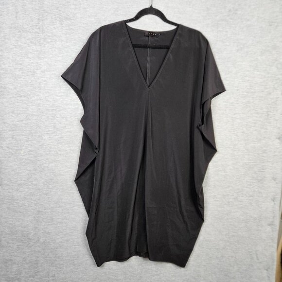 HATCH Women's Black V-neck Maternity Slouch Dress One size - Picture 7 of 8